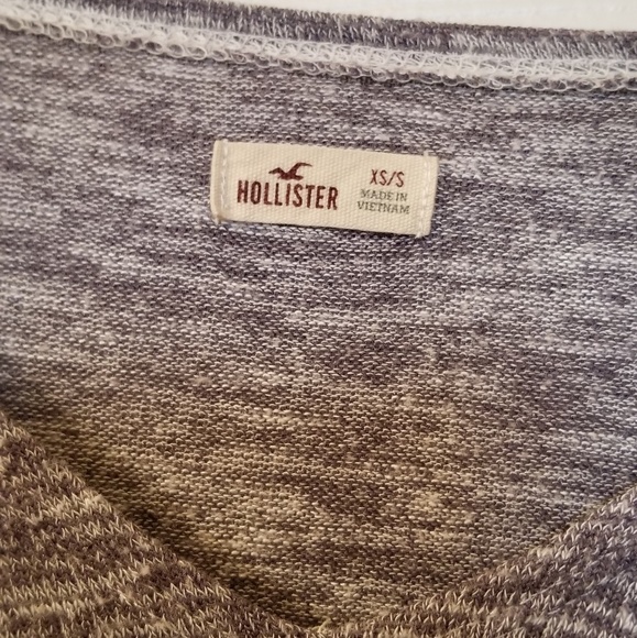 Hollister Size XS/Small Oversized Lace & Fringe Top - Picture 3 of 4